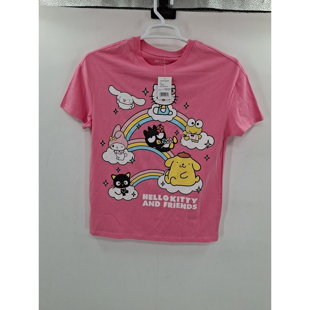 Hello Kitty And Friend By Sanrio Large Pink Shirt